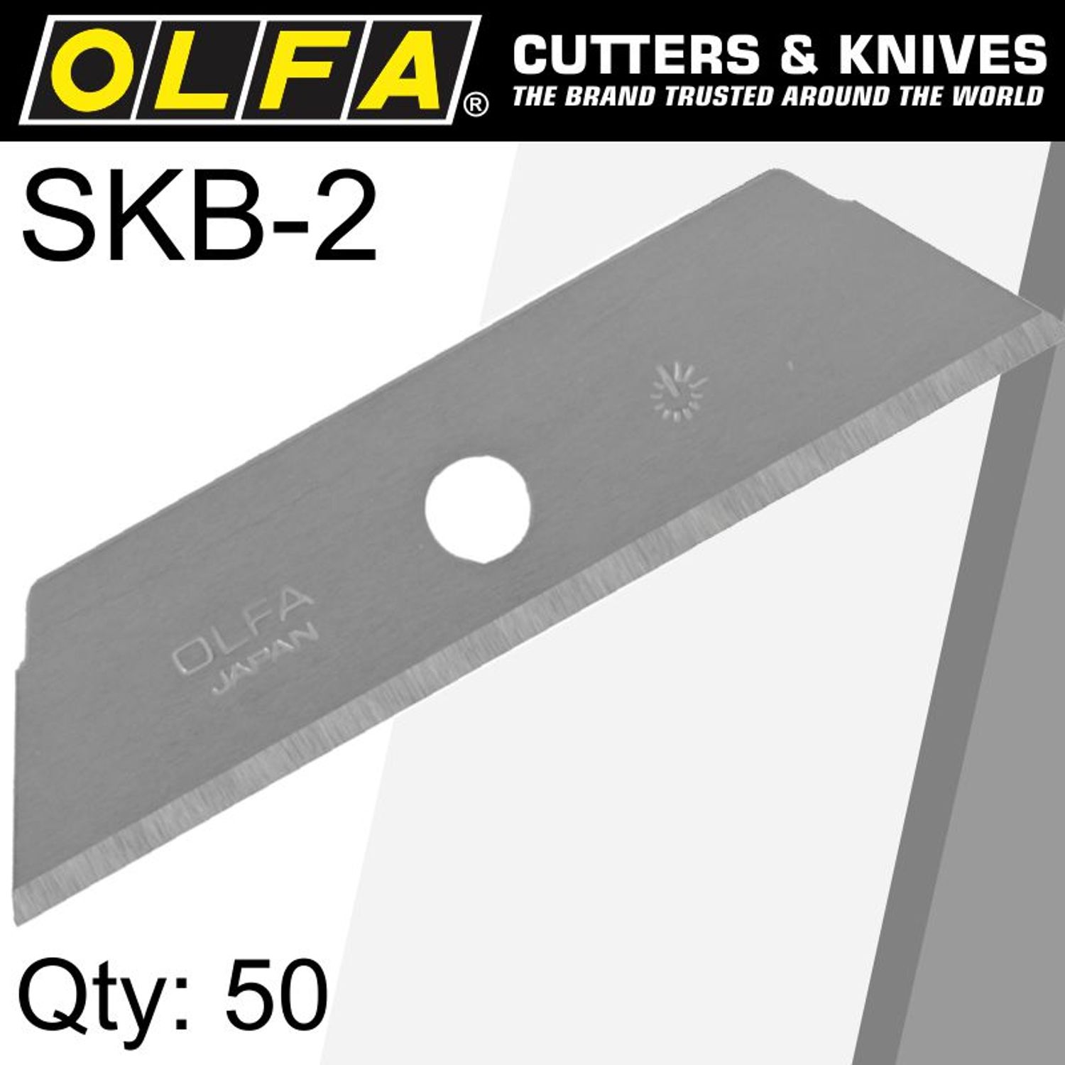 OLFA Blades Skb-2 50 Pack For Sk-4 Sk-9 Utc1 Cutters